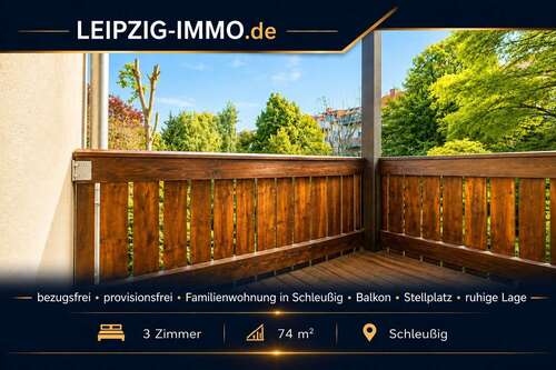 Foto - Wohnung zum Kaufen in Leipzig 295.000,00 € 73.7 m²