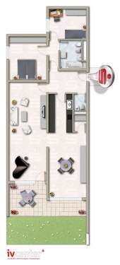 Foto - Wohnung zum Kaufen in Saarlouis 195.000,00 € 116.63 m²