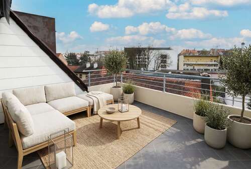 Foto - Wohnung zum Kaufen in Augsburg 340.000,00 € 68.25 m²