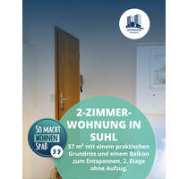 Wohnung zum Mieten in Suhl 300,00 € 57.7 m²