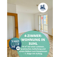 Wohnung zum Mieten in Suhl 420,00 € 76.7 m²