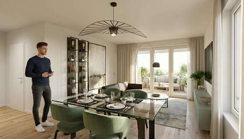 Foto - Wohnung zum Kaufen in Hövelhof 205.380,00 € 48.9 m²