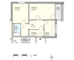 Wohnung zum Mieten in Bremen 442,00 € 64.82 m²
