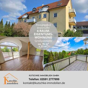 Foto - Wohnung zum Kaufen in Großpostwitz 155.000,00 € 76.25 m²