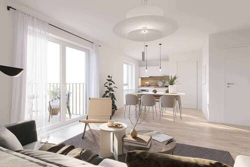 Foto - Wohnung zum Mieten in Erlangen 1.212,75 € 73.5 m²
