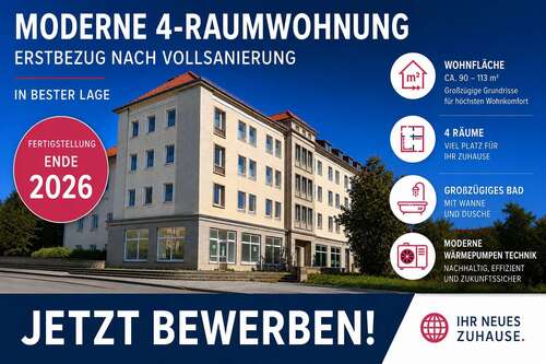 Foto - Wohnung zum Mieten in Calbe 720,00 € 90 m²