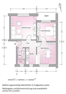 Foto - Wohnung zum Mieten in Solingen 648,00 € 68.24 m²
