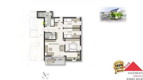 Foto - Wohnung zum Kaufen in Gärtringen 669.000,00 € 93 m²