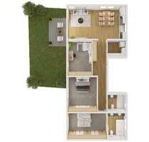 Wohnung zum Mieten in Frankfurt Zeilsheim 2.150,00 € 118.85 m²