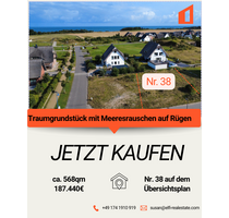 Grundstück zu verkaufen in Dranske 187.440,00 € 568 m²