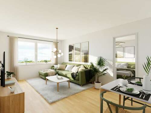 Foto - Wohnung zum Mieten in Chemnitz 264,71 € 45.25 m²