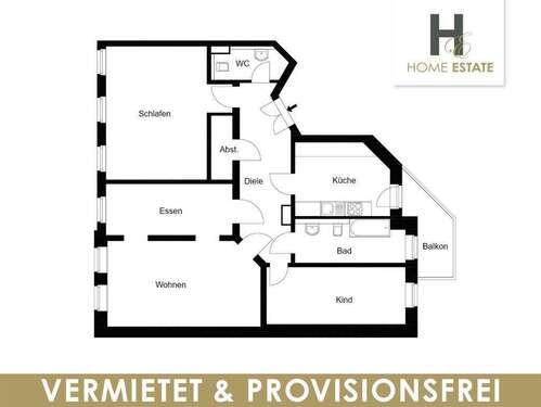 Foto - Wohnung zum Kaufen in Leipzig 455.000,00 € 116 m²