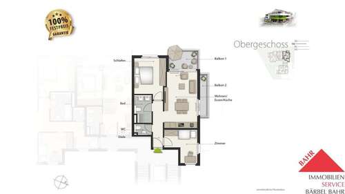 Foto - Wohnung zum Kaufen in Stuttgart 599.000,00 € 64 m²