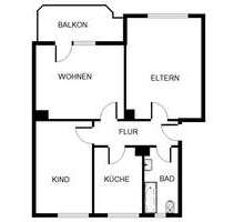 Wohnung zum Mieten in Gelsenkirchen 459,00 € 56.85 m²