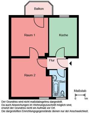Foto - Wohnung zum Mieten in Castrop-Rauxel 459,00 € 52.05 m²