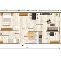 Wohnung zum Mieten in Gera 318,02 € 70.67 m²