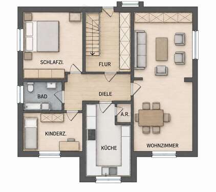 Foto - Wohnung zum Mieten in Enger 790,00 € 79 m²