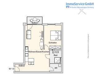 Wohnung zum Kaufen in Nürnberg 411.044,00 € 69.48 m²