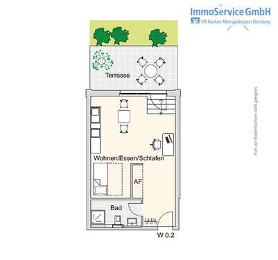 Foto - Wohnung zum Kaufen in Nürnberg 288.168,00 € 48.71 m²