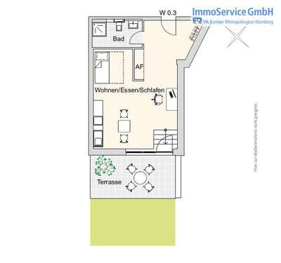 Foto - Wohnung zum Kaufen in Nürnberg 307.285,00 € 48.29 m²