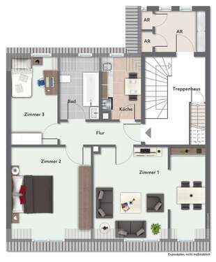 Foto - Wohnung zum Kaufen in Fürth 182.000,00 € 71.4 m²