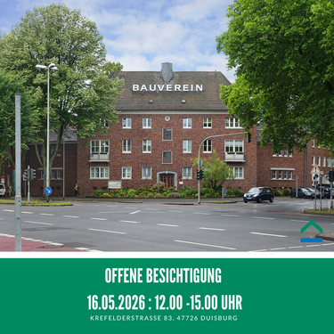 Foto - Wohnung zum Mieten in Duisburg 756,39 € 78.22 m²