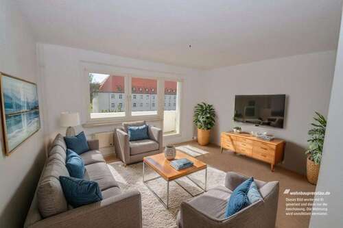 Foto - Wohnung zum Mieten in Prenzlau 400,00 € 62.44 m²