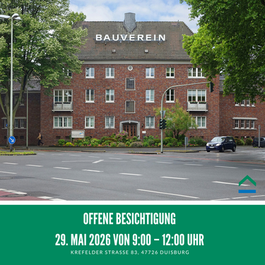 Foto - Wohnung zum Mieten in Duisburg 836,93 € 87.09 m²