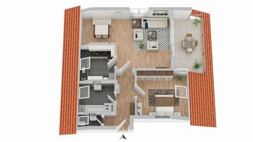 Foto - Wohnung zum Kaufen in Bad Rappenau 199.000,00 € 74 m²