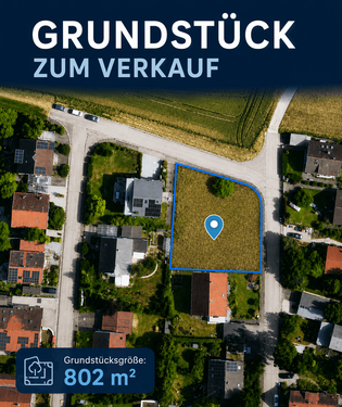 Foto - Grundstück zu verkaufen in Neusäß 649.000,00 € 802 m²