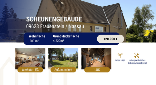 Foto - Halle in Frauenstein 120.000,00 € 600 m²