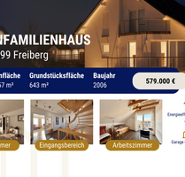 Haus zum Kaufen in Freiberg 579.000,00 € 154.57 m²