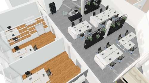 Foto - Büro in Augsburg 1.050,00 € 42 m²