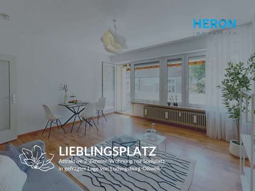 Foto - Wohnung zum Kaufen in Ludwigsburg-Oßweil 299.500,00 € 70 m²