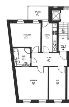 Foto - Wohnung zum Kaufen in Leipzig 285.000,00 € 75.58 m²