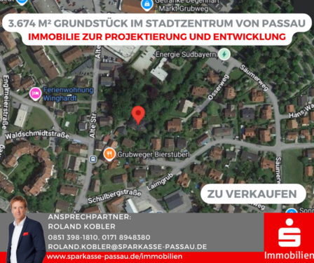 Foto - Grundstück zu verkaufen in Passau 995.000,00 € 3674 m²