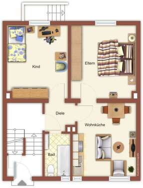 Foto - Wohnung zum Mieten in Mönchengladbach 649,00 € 64.09 m²