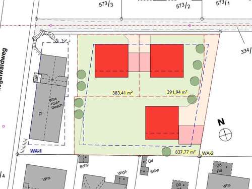 Foto - Grundstück zu verkaufen in Groß-Umstadt 400.000,00 € 800 m²