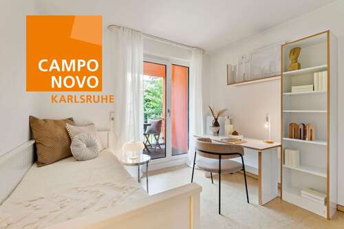 Foto - Wohnung zum Mieten in Karlsruhe 435,00 € 18.08 m²