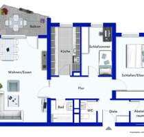 Wohnung zum Kaufen in Heppenheim 210.000,00 € 89.9 m²