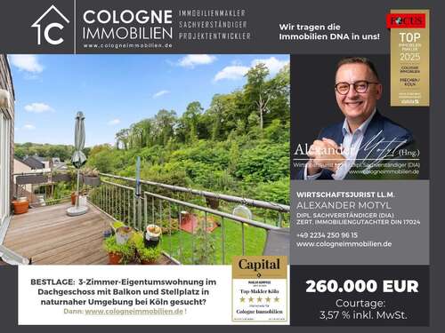 Foto - Wohnung zum Kaufen in Frechen 250.000,00 € 86 m²