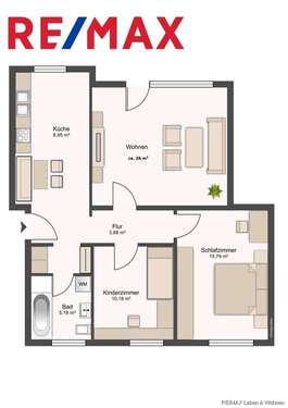 Foto - Wohnung zum Kaufen in Dachau 395.000,00 € 80 m²