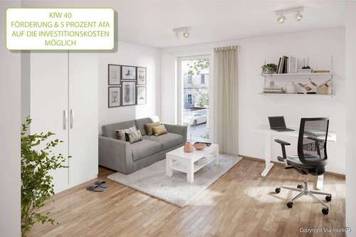 Foto - Wohnung zum Kaufen in Köln Kalk 324.500,00 € 29.77 m²