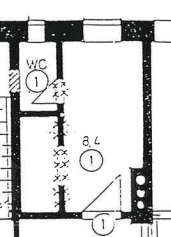 Foto - Wohnung zum Mieten in München 360,00 € 8.4 m²