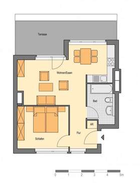 Foto - Wohnung zum Mieten in Düsseldorf 725,17 € 57.61 m²