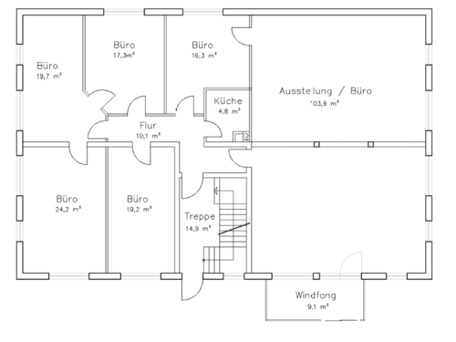 Foto - Büro in Leipzig 7.707,75 € 224.6 m²