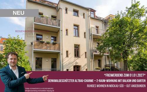 Foto - Wohnung zum Kaufen in Leipzig Mockau-Süd 124.900,00 € 47.57 m²