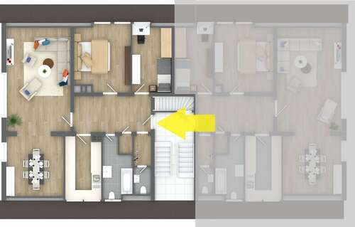 Foto - Wohnung zum Kaufen in Bochum 165.000,00 € 82 m²