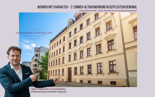 Foto - Wohnung zum Kaufen in Leipzig Leipzig Zentrum-Süd 159.900,00 € 50.77 m²
