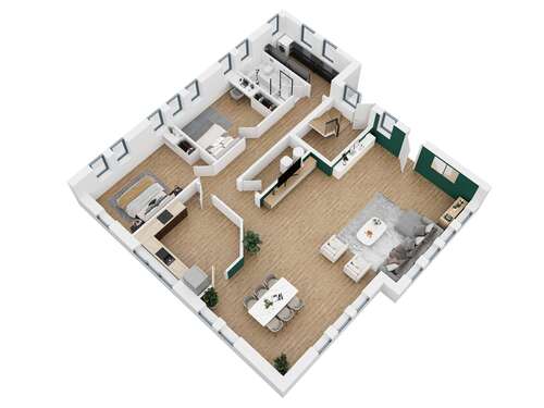 Foto - Wohnung zum Mieten in Butjadingen 920,00 € 140 m²
